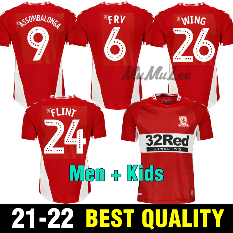Men Kids 2021 2022 MIDDLESBROUGH Soccer jersey 21 22 Ashley Michael Fletcher FLINT WING ASSOMBALONGA THAILAND football shirts
Men Kids 2021 2022 MIDDLESBROUGH Soccer jersey 21 22 Ashley Michael Fletcher FLINT WING ASSOMBALONGA THAILAND football shirts