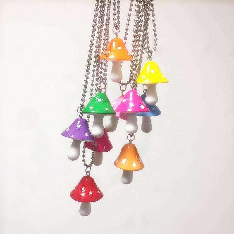 Chokers Cute Colorful Mushroom Pendant Necklace For Women Plastic Chain Wholesale Jewelry Accessories Drop
Chokers Cute Colorful Mushroom Pendant Necklace For Women Plastic Chain Wholesale Jewelry Accessories Drop