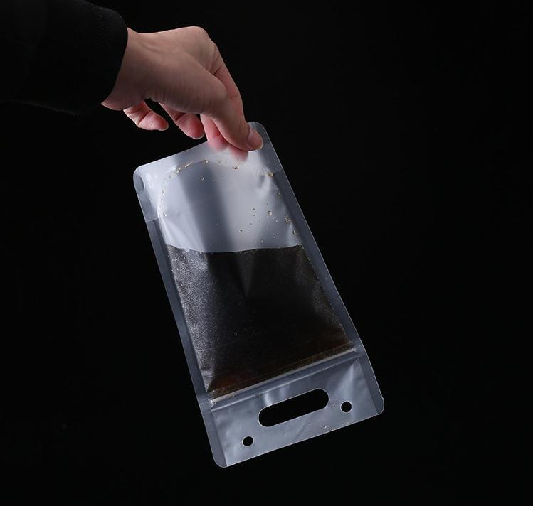 1000pcs 450ml Transparent Self-sealed Plastic Beverage Bag Diy Drink Container Drinking Bag Fruit Juice Food Storage Bag