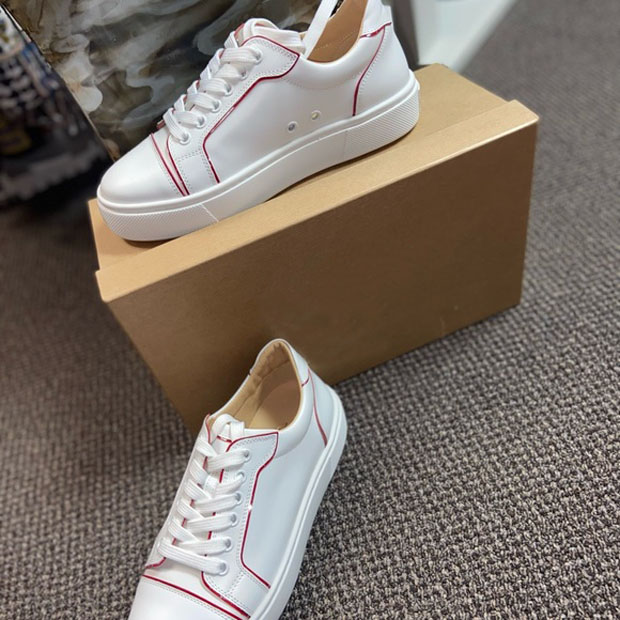 Fashion paris homme skate flats shoes luxury designers men's low cut red bottom sneakers without spiked Vieirissima Flat Calf Sneaker w, Black
Fashion paris homme skate flats shoes luxury designers men's low cut red bottom sneakers without spiked Vieirissima Flat Calf Sneaker w, Black