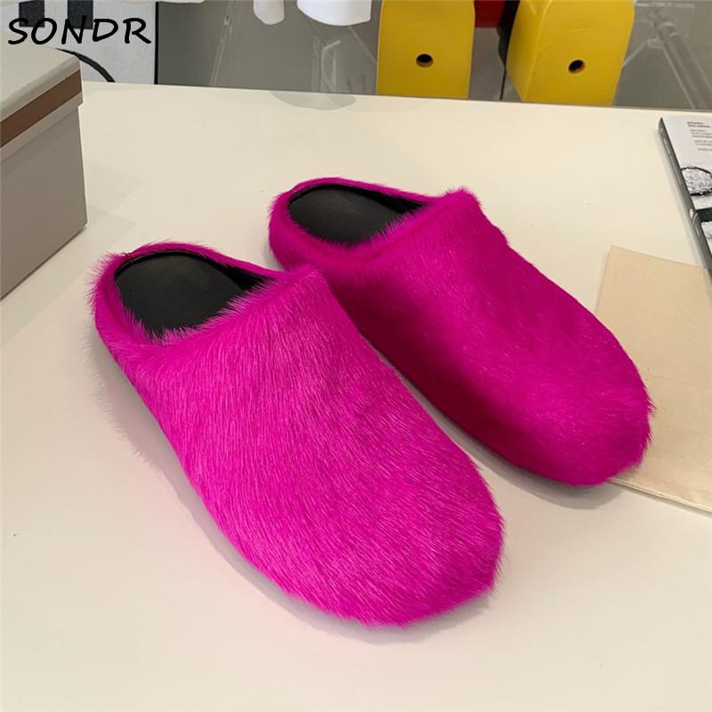 Slippers 2022 Winter Horsehair House Women Luxury Ladies Fur Slides Fashion Designer Mules Shoes Round Toe Flats, As pic
Slippers 2022 Winter Horsehair House Women Luxury Ladies Fur Slides Fashion Designer Mules Shoes Round Toe Flats, As pic