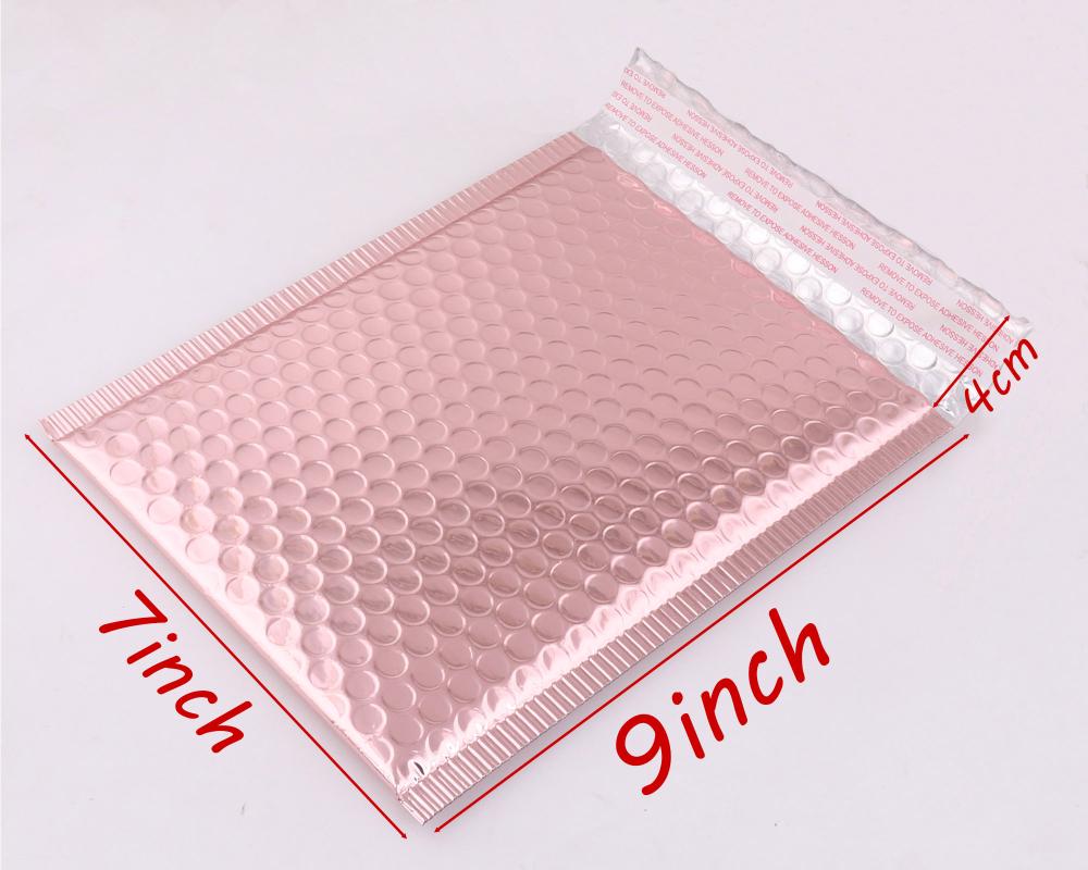 Pink Foam Envelope Bag Self Seal Adhesive Mailers Padded Envelopes,Bubble Mailing Packages Gift Wrap