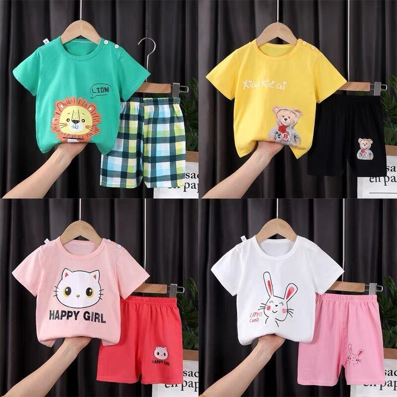 Clothing Sets 1-6Y Baby Boys Clothes Summer Short Sleeved T-shirt Suit Printed Cartoon Toddler Girls Outfits Cotton Casual Child 2 Piece, White
Clothing Sets 1-6Y Baby Boys Clothes Summer Short Sleeved T-shirt Suit Printed Cartoon Toddler Girls Outfits Cotton Casual Child 2 Piece, White