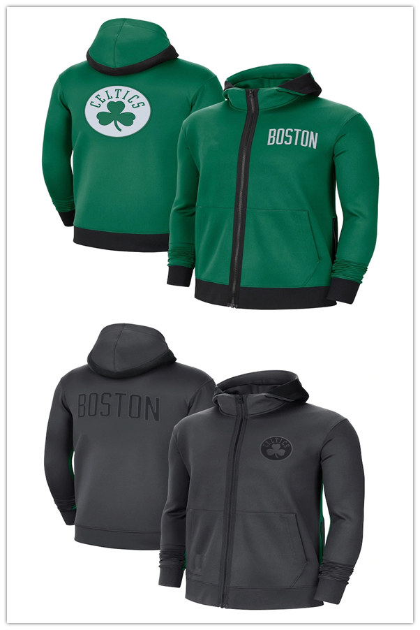 Boston Celtics MEN Authentic Showtime Performance Full-Zip Hoodie Jacket Kelly Green, Black
Boston Celtics MEN Authentic Showtime Performance Full-Zip Hoodie Jacket Kelly Green, Black