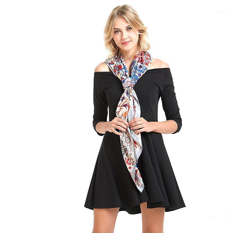 Scarves Silk Scarf 130*130 Large Wrap Designer Scarfs Big 130*130cm Twill Women Foulard Print, Blue;gray
Scarves Silk Scarf 130*130 Large Wrap Designer Scarfs Big 130*130cm Twill Women Foulard Print, Blue;gray