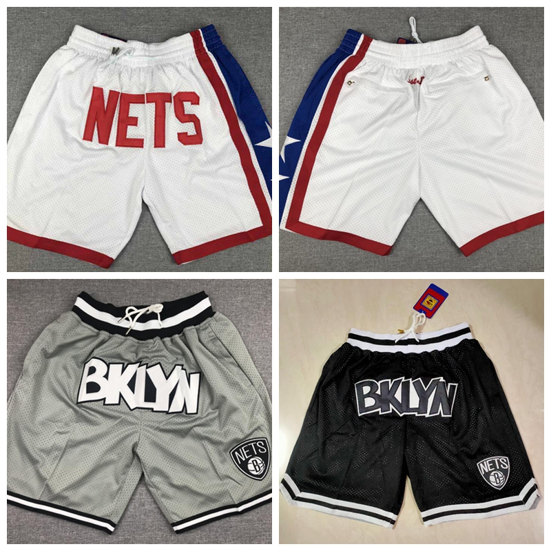 Men Brooklyns Nets's Just Don Basketball Shorts Exquisite Embroidered Fabric Pocket Pants, Black
Men Brooklyns Nets's Just Don Basketball Shorts Exquisite Embroidered Fabric Pocket Pants, Black