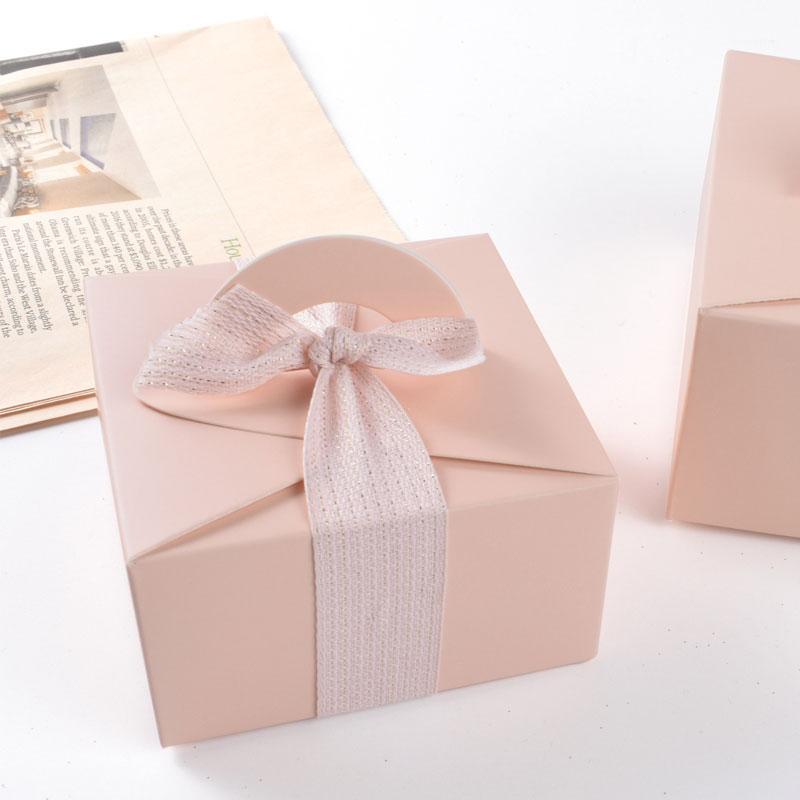 Gift Wrap Romantic Pink Candy Box Korean Style Portable Square Folding Packaging Party Wedding Gifts For Guests Small Present Bag
Gift Wrap Romantic Pink Candy Box Korean Style Portable Square Folding Packaging Party Wedding Gifts For Guests Small Present Bag