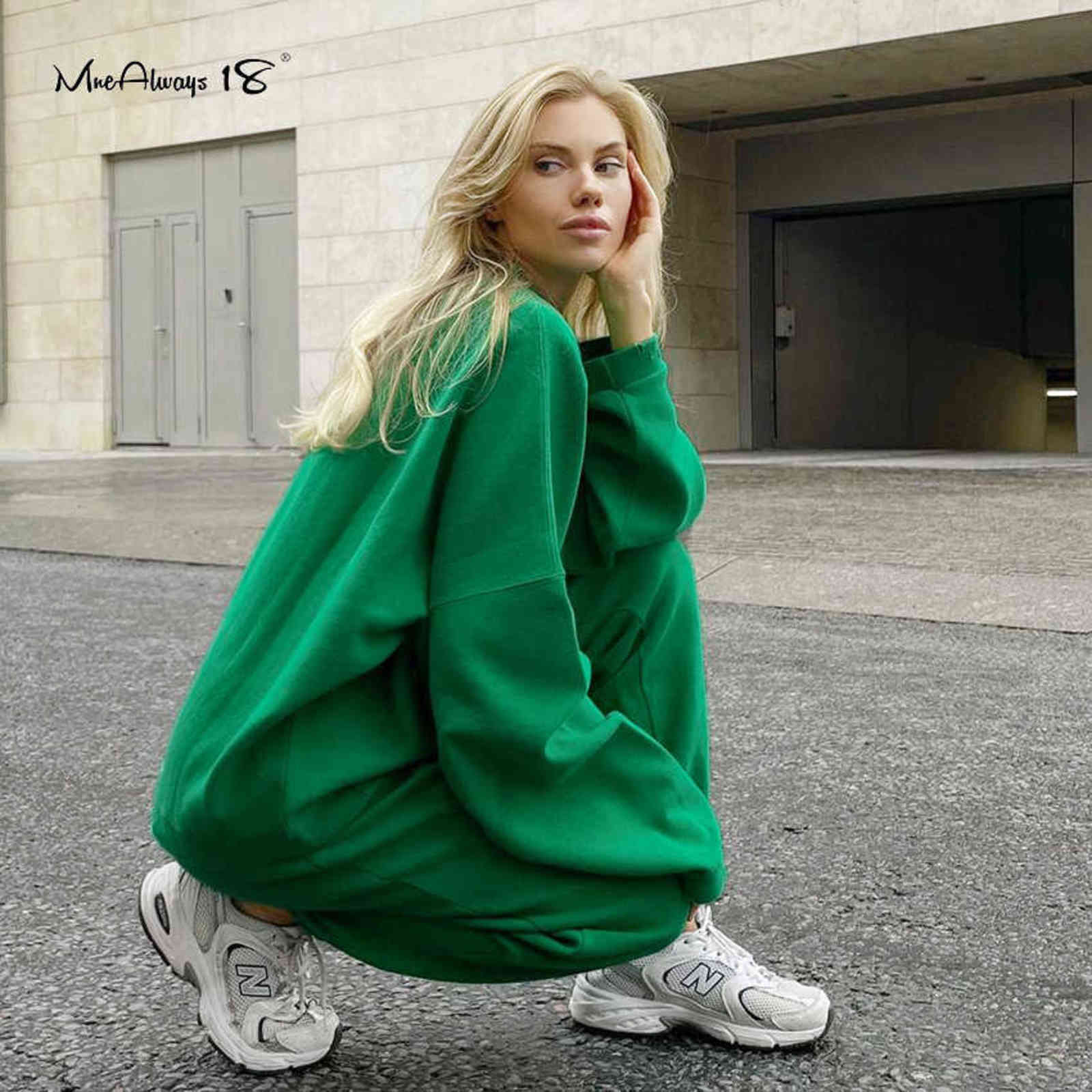 Mnealways18 Elastic High Waist Women Sweatpants Solid Casual Pocket Female Sport Pencil Pants Autumn Winter Joggers Active 211115
