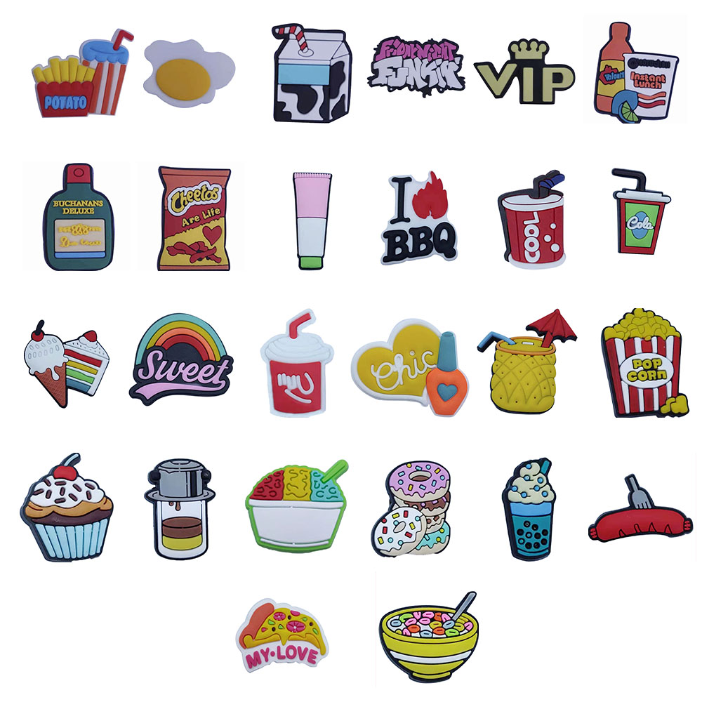Ready Stock Cat Animal Colorful Drink Food Fruit Shoe Accessories Decoration Buckle Clog Jibitz for Croc Charms Buttons Wholesale party Gifts Fit Wristbands
Ready Stock Cat Animal Colorful Drink Food Fruit Shoe Accessories Decoration Buckle Clog Jibitz for Croc Charms Buttons Wholesale party Gifts Fit Wristbands