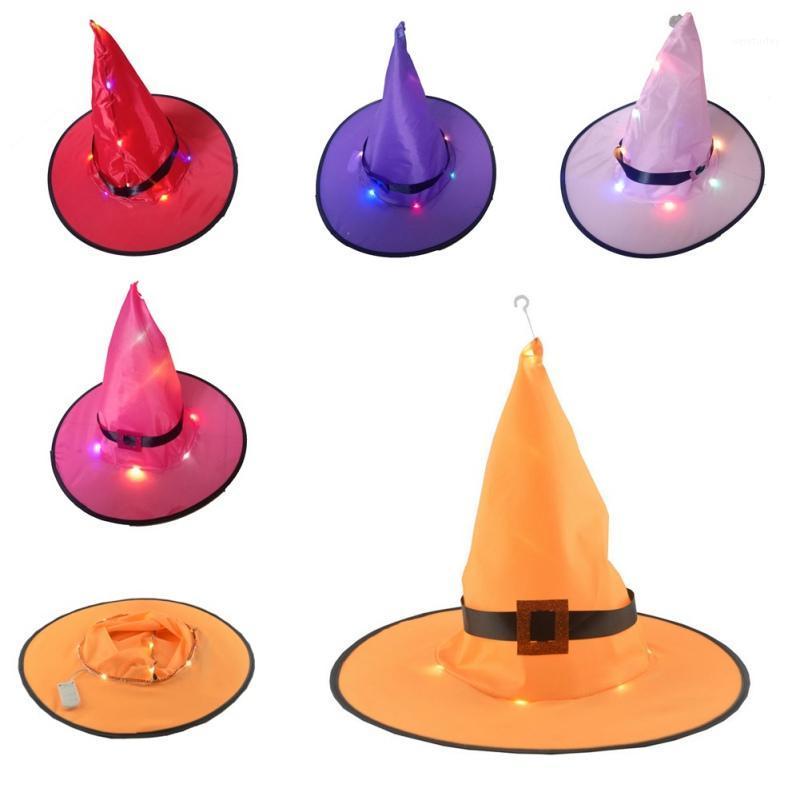 Party Decoration Halloween Witch Hat LED Light Up Glowing In Dark Witches Hanging Decor Glow Supplies 2
Party Decoration Halloween Witch Hat LED Light Up Glowing In Dark Witches Hanging Decor Glow Supplies 2