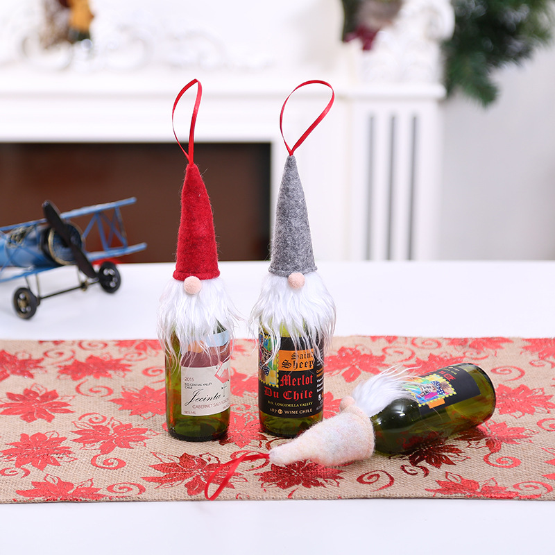 Christmas Champagne Forester Wine Bottle Caps Christmas Day Wine Bottle Decorations Red Wine Bottle Dress Up Ornaments family Add a table atmosphere
Christmas Champagne Forester Wine Bottle Caps Christmas Day Wine Bottle Decorations Red Wine Bottle Dress Up Ornaments family Add a table atmosphere