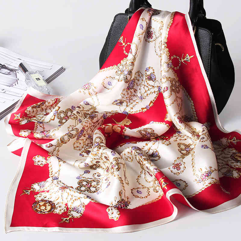 100% Natural Bandana Headscarf For Women Red Print Pure Real Silk Small Square Hair Scarf for Ladies Handkerchief
100% Natural Bandana Headscarf For Women Red Print Pure Real Silk Small Square Hair Scarf for Ladies Handkerchief