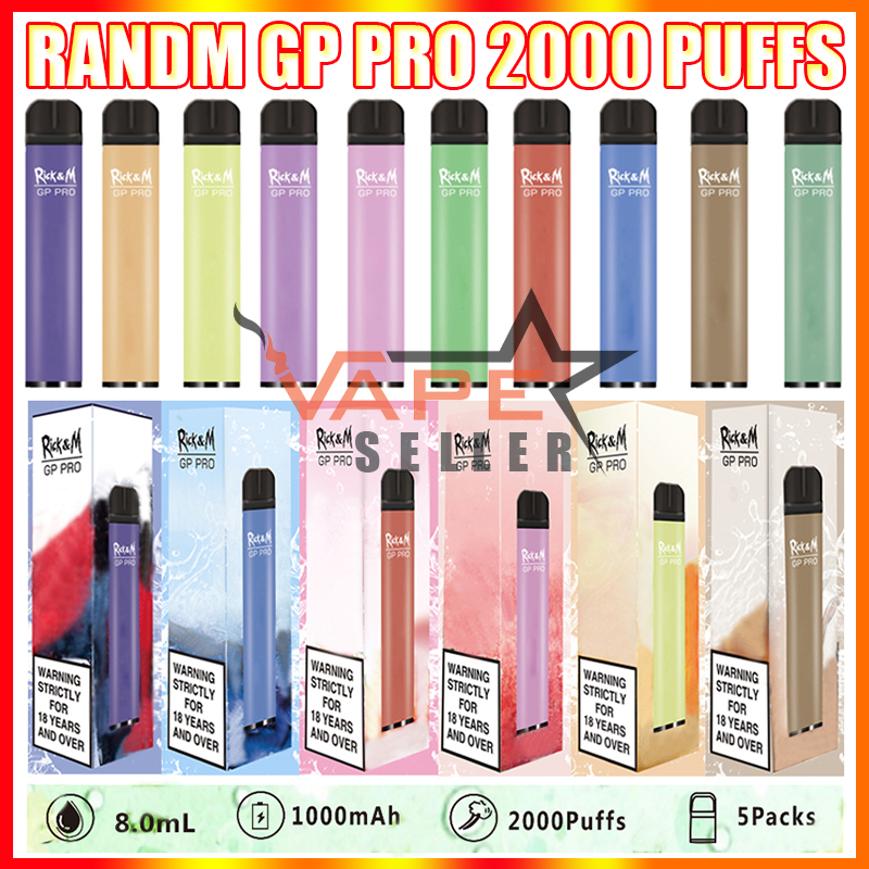 Authentic RandM GP Pro Disposable Vape Pen E Cigarette With 1000mAh Battery 8ml Pod Prefilled 2000 Puffs Kit VS Gunnpod
Authentic RandM GP Pro Disposable Vape Pen E Cigarette With 1000mAh Battery 8ml Pod Prefilled 2000 Puffs Kit VS Gunnpod