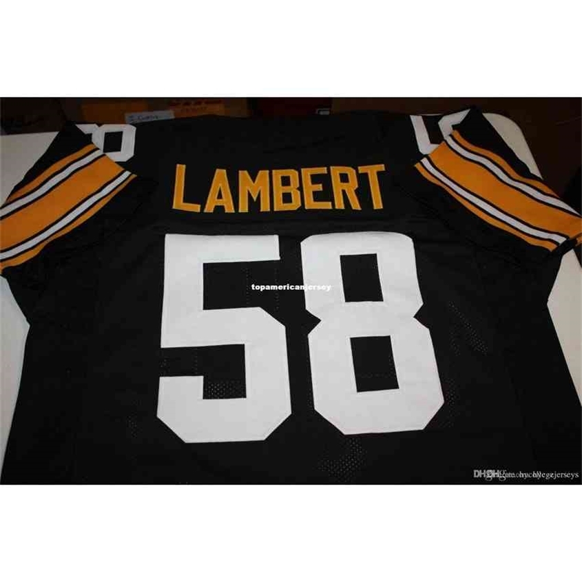 Cheap Retro #58 JACK LAMBERT CUSTOM HOME MITCHELL & NESS Jersey 1990 Stitching men's Football Jerseys Running, Black
Cheap Retro #58 JACK LAMBERT CUSTOM HOME MITCHELL & NESS Jersey 1990 Stitching men's Football Jerseys Running, Black