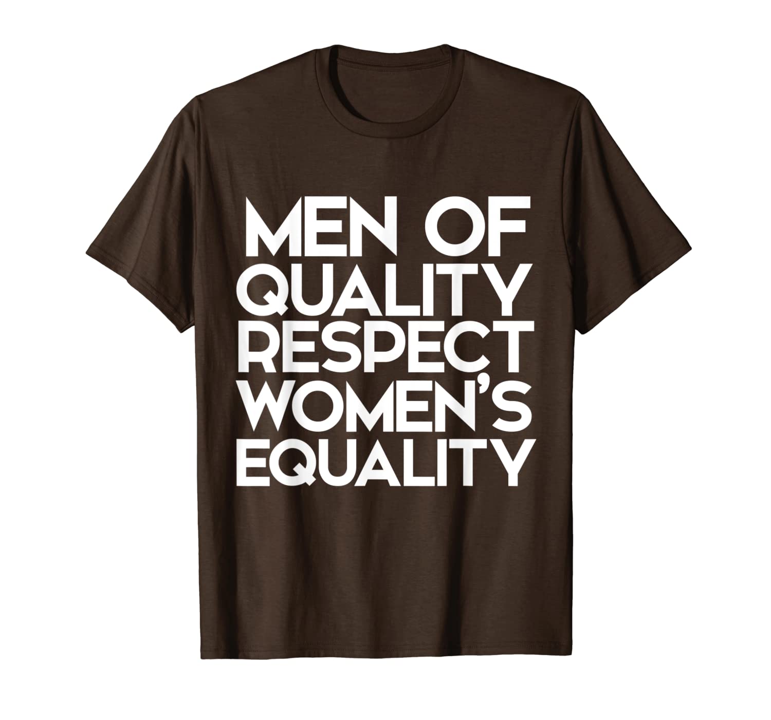 men of quality respect womens equality shirt for feminism t, White;black
men of quality respect womens equality shirt for feminism t, White;black