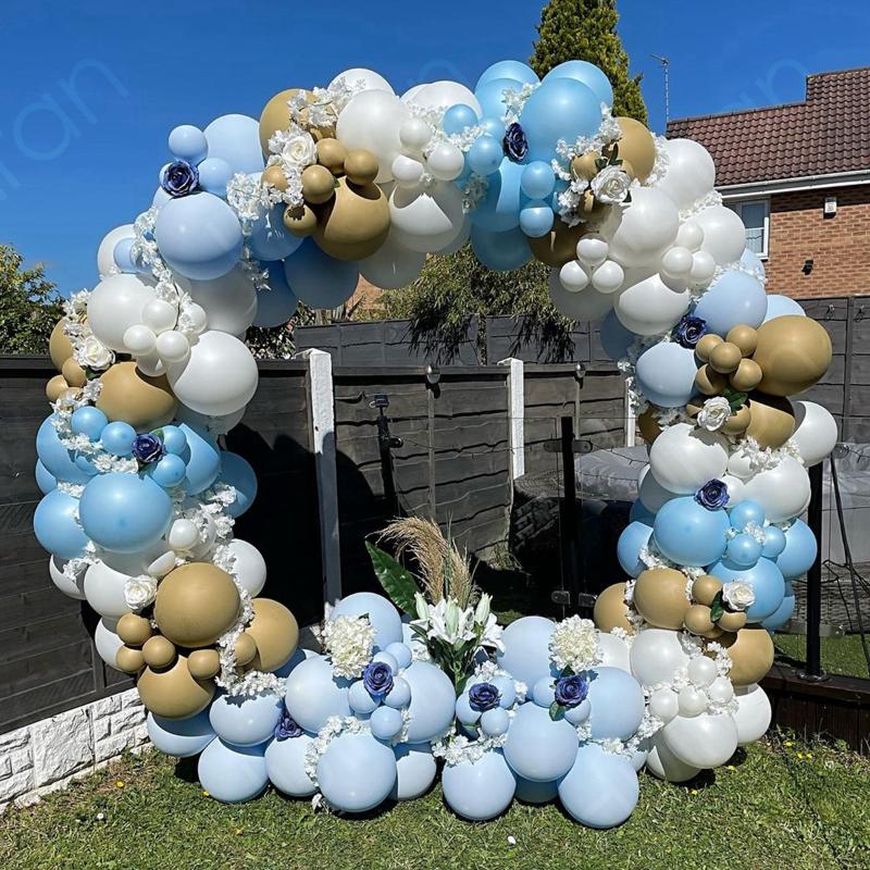 Party Decoration 150cm Round Balloon Arch Holder Bow Of Circle Wreath Stand Wedding Birthday Decor Baby Shower Background