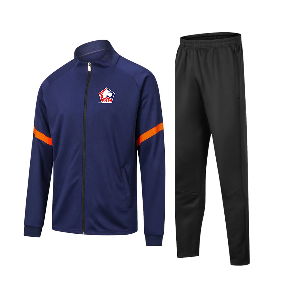 Lille OSC New Men and Football kids training suit tracksuits Adult soccer Home Kits Survetement Foot Chandal Kit, Gray
Lille OSC New Men and Football kids training suit tracksuits Adult soccer Home Kits Survetement Foot Chandal Kit, Gray