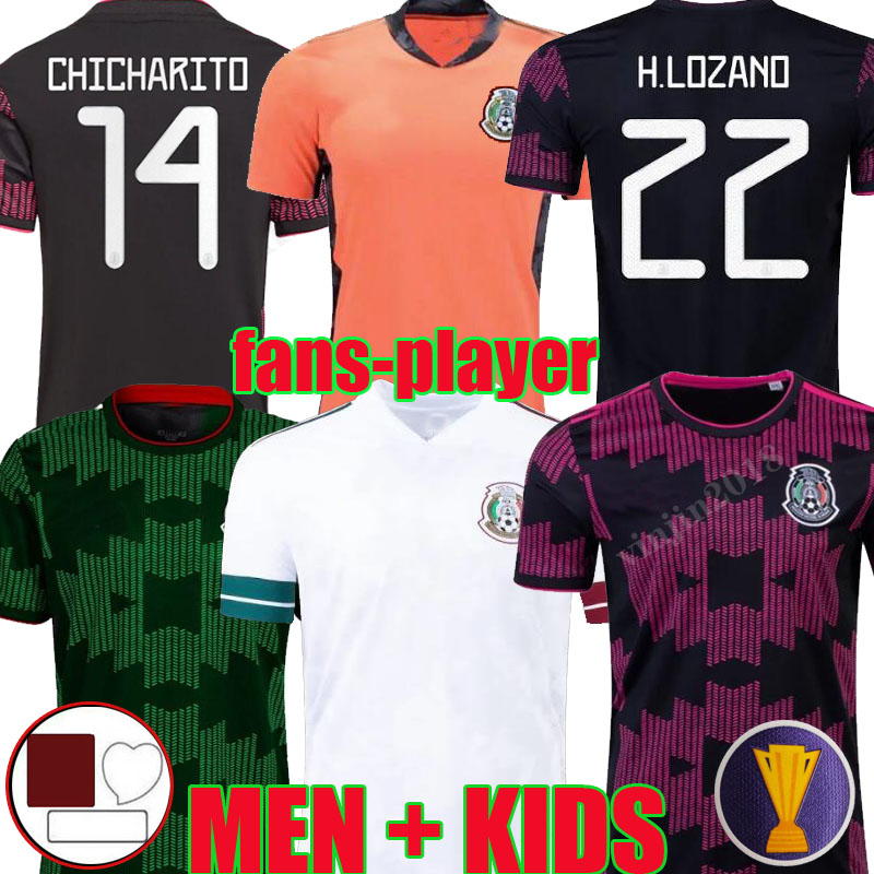 2021 Mexico soccer jerseys CONCACAF Gold Cup Camisetas 21 22 Fans Player version CHICHARITO LOZANO DOS SANTOS 2022 GUARDADO GOALKEEPER football shirts Men Kids kit, 21 monterrey third
2021 Mexico soccer jerseys CONCACAF Gold Cup Camisetas 21 22 Fans Player version CHICHARITO LOZANO DOS SANTOS 2022 GUARDADO GOALKEEPER football shirts Men Kids kit, 21 monterrey third