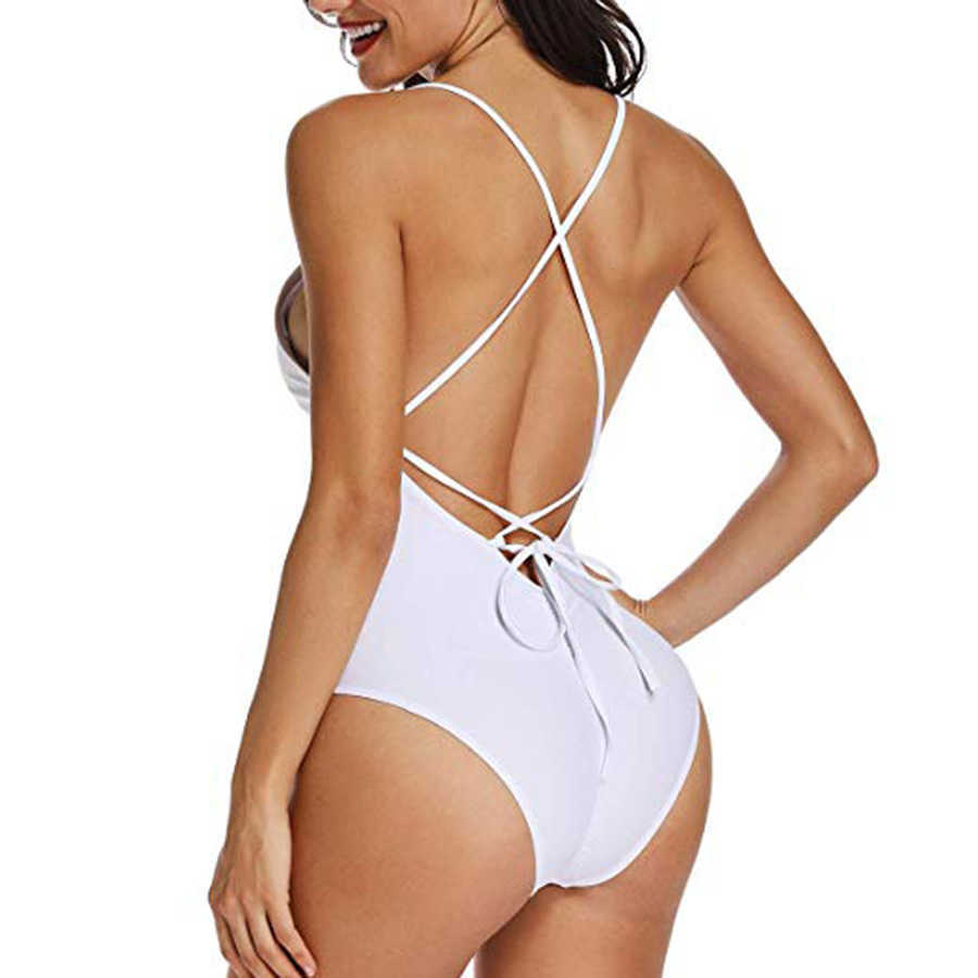 Female Thong Padded Sexy Swimsuit Miami HOLA Beaches Women Fused Swimwear Backless Bather Monokini Beachwear 210611