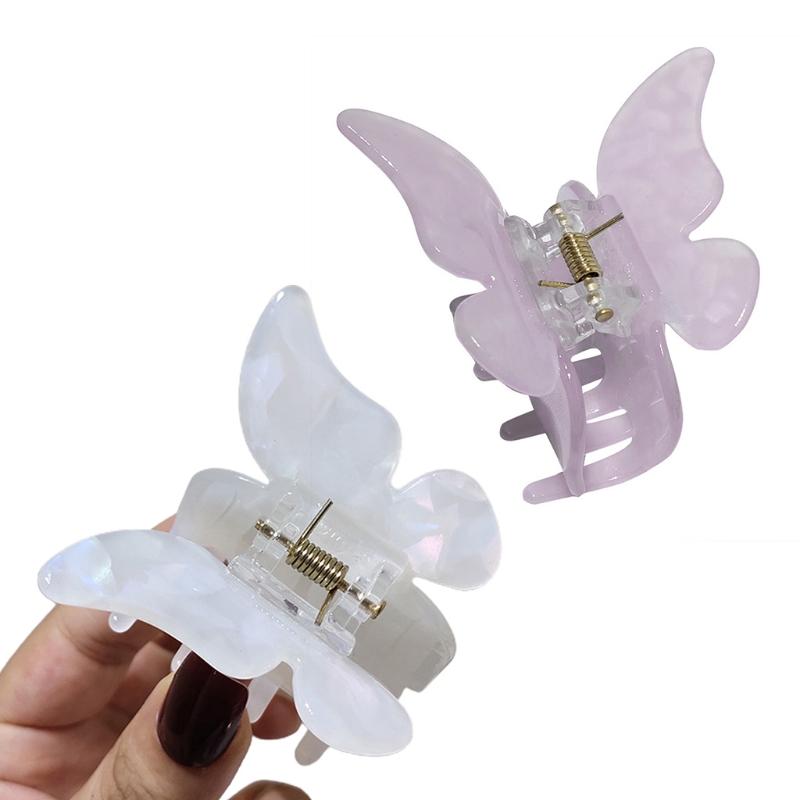 Hair Accessories J78E Women's Korean Barrette Fashion Hairclips Claw Transparent Sweet Grabs 
Hair Accessories J78E Women's Korean Barrette Fashion Hairclips Claw Transparent Sweet Grabs