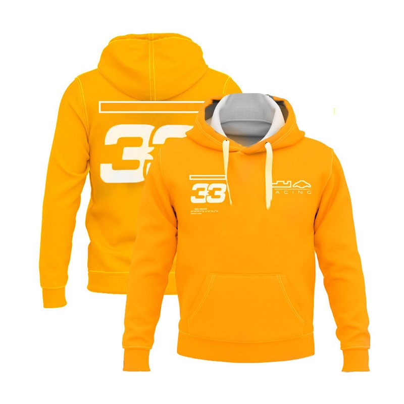 2023 F1 Formula 1 Team Zip Up Hoodie Racing Jacket Sweatshirt Spring Autumn Men's Oversized Hoodies Motocross Jersey Tops free shipping