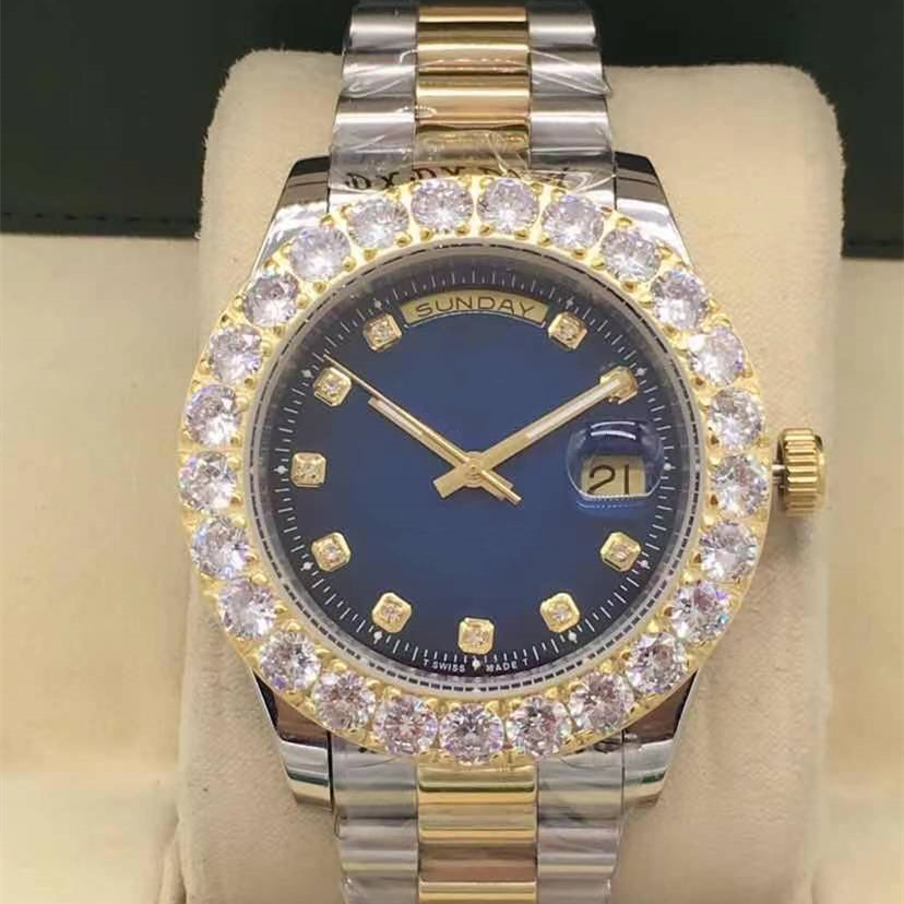 Stylish and beautiful automatic mechanical watch size 44mm diamond bezel sapphire mirror waterproof function men like the gift
Stylish and beautiful automatic mechanical watch size 44mm diamond bezel sapphire mirror waterproof function men like the gift