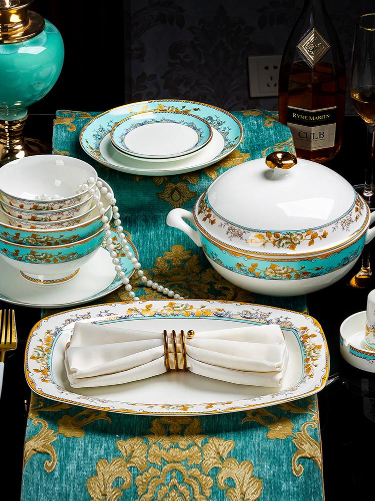 Dishes & Plates Dinner European Style Porcelain Vintage Wedding Retro Fashion Geschirr Set Home Accessories BS50PZ
Dishes & Plates Dinner European Style Porcelain Vintage Wedding Retro Fashion Geschirr Set Home Accessories BS50PZ