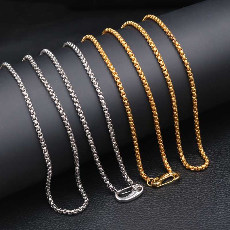 Chains 1pcs Square Pearl Chain 21.5mm Large Metal Lobster Clasp Minimalist Necklace Gold/Silver Color Jewelry Gift For Woman And Man
Chains 1pcs Square Pearl Chain 21.5mm Large Metal Lobster Clasp Minimalist Necklace Gold/Silver Color Jewelry Gift For Woman And Man