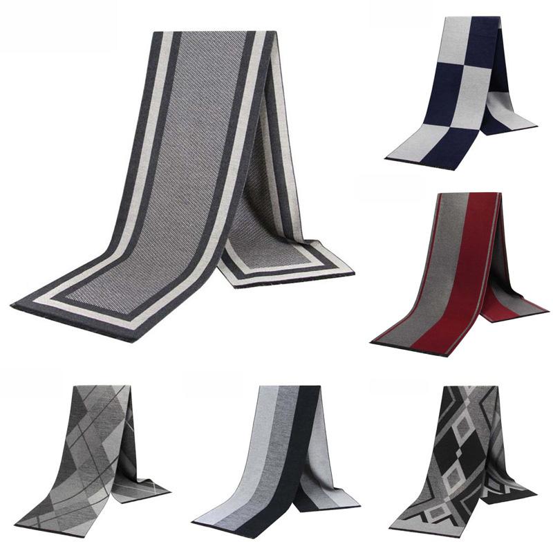 Scarves Est Fashion Men Autumn Winter Casual Male Warm Scarf Luxury Cravat High Quality Long Neckercheif 180*30cm
Scarves Est Fashion Men Autumn Winter Casual Male Warm Scarf Luxury Cravat High Quality Long Neckercheif 180*30cm