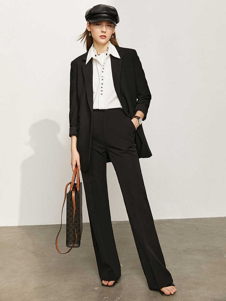 Minimalism Summer Women's Shirt Offical Lady 100%cotton Letter Embroidery Lapel Loose Blouse Tops 12130199 210527