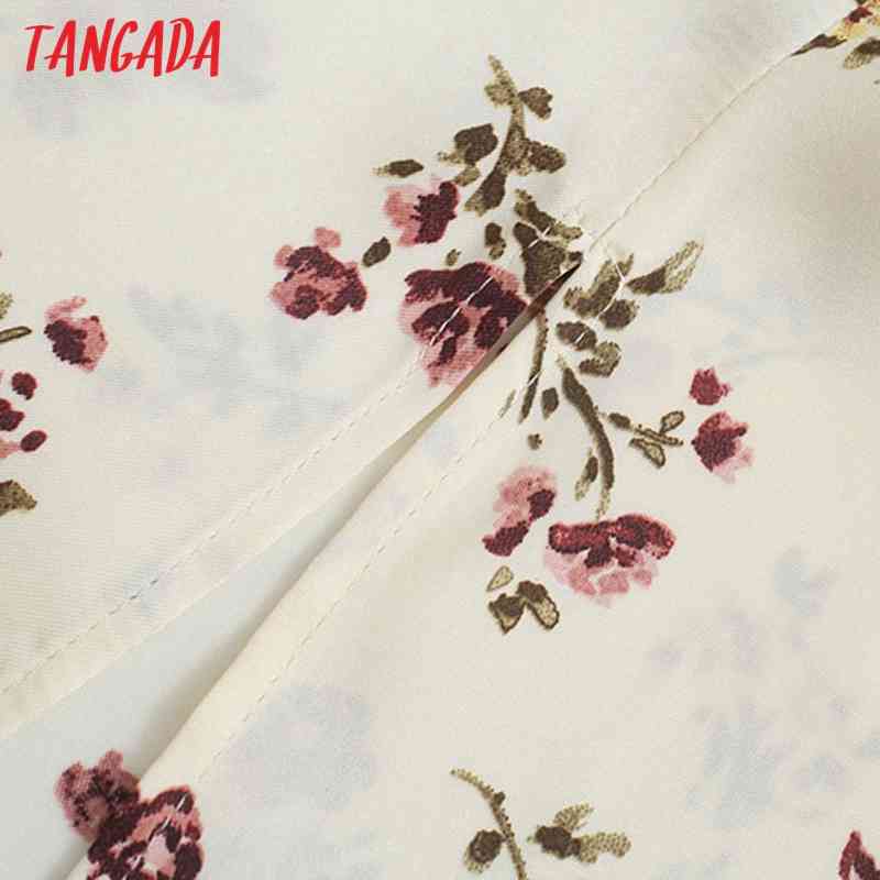 Summer Women Flowers Print Holiday Hollow Short Sleeve Ladies Midi Dress Vestidos 5Z92 210416
