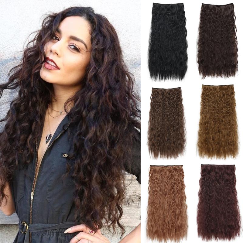 Synthetic Wigs LISI GIRI 5 Clips On Long Straight Hair 24 Inch Ombre Black Brown Clip Fake Hairpieces For Women, Sg88-27h613
Synthetic Wigs LISI GIRI 5 Clips On Long Straight Hair 24 Inch Ombre Black Brown Clip Fake Hairpieces For Women, Sg88-27h613