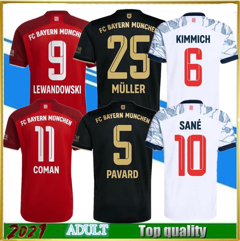 Adult 2021 MULLER SANE Soccer jerseys 21/22 LEWANDOWSKI ROBBEN TOLISSO home away Football shirts, 21/22 away shirt
Adult 2021 MULLER SANE Soccer jerseys 21/22 LEWANDOWSKI ROBBEN TOLISSO home away Football shirts, 21/22 away shirt