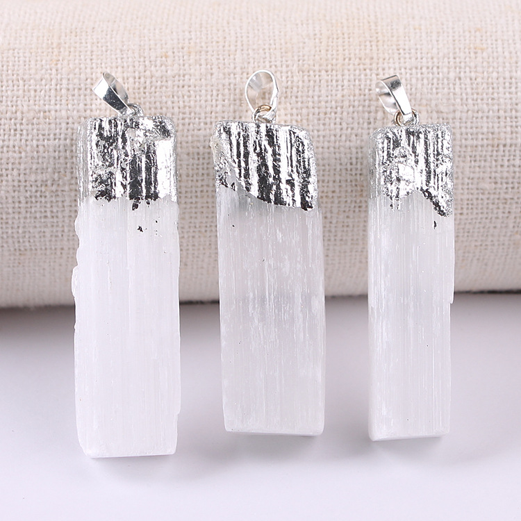 Jewelry Necklace Pendant Natural Rough Stone White Yellow Plaster Alloy Plating Does Not Fade Color Sweater Chain Unisex
Jewelry Necklace Pendant Natural Rough Stone White Yellow Plaster Alloy Plating Does Not Fade Color Sweater Chain Unisex
