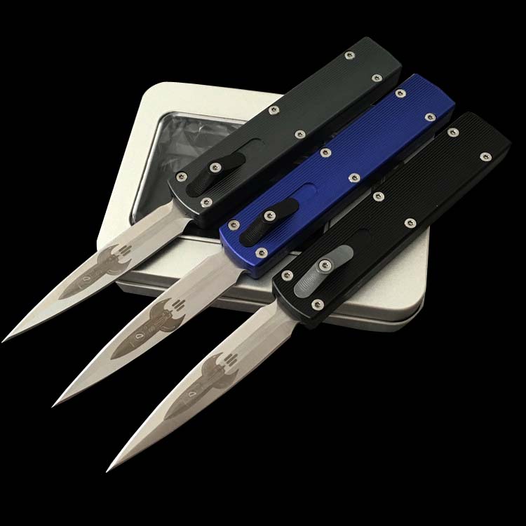 Automatic MT UTX 85 knife Double Action Tactical D rocket design Zulu Micro knives Tech Pocket knife Aluminum handle Auto EDC tools
Automatic MT UTX 85 knife Double Action Tactical D rocket design Zulu Micro knives Tech Pocket knife Aluminum handle Auto EDC tools