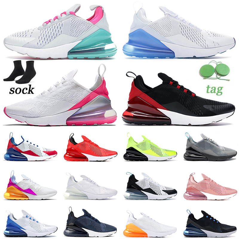 Cushion 270s Mens Womens Running Shoes Triple White Pink UNC Volt Black Cool Grey BARELY ROSE University Red Photo Blue Tea Berry Trainers S
Cushion 270s Mens Womens Running Shoes Triple White Pink UNC Volt Black Cool Grey BARELY ROSE University Red Photo Blue Tea Berry Trainers S