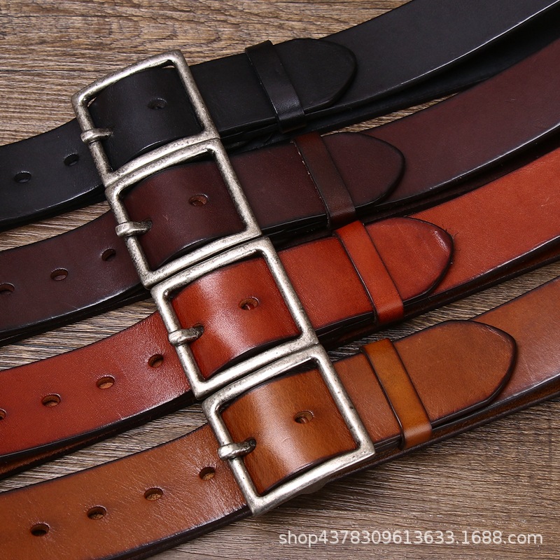 Belts 4. 3cm Wide Thickened First Layer Cow Mens Genuine Leather Pure Copper Pin Buckle Simple Retro Casual Jeans No. 2, Black
Belts 4. 3cm Wide Thickened First Layer Cow Mens Genuine Leather Pure Copper Pin Buckle Simple Retro Casual Jeans No. 2, Black