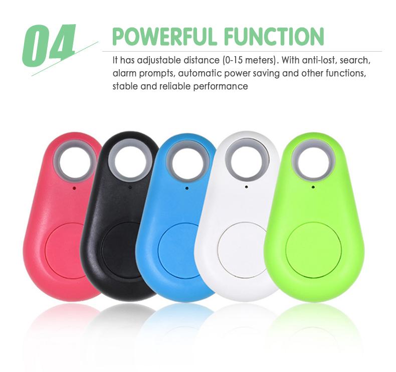Anti-Lost Mini Alarm GPS Tracker for Dogs Pet Child Smart Tag Gadgets Keychain Keys Search Key Finder Sensor Locator