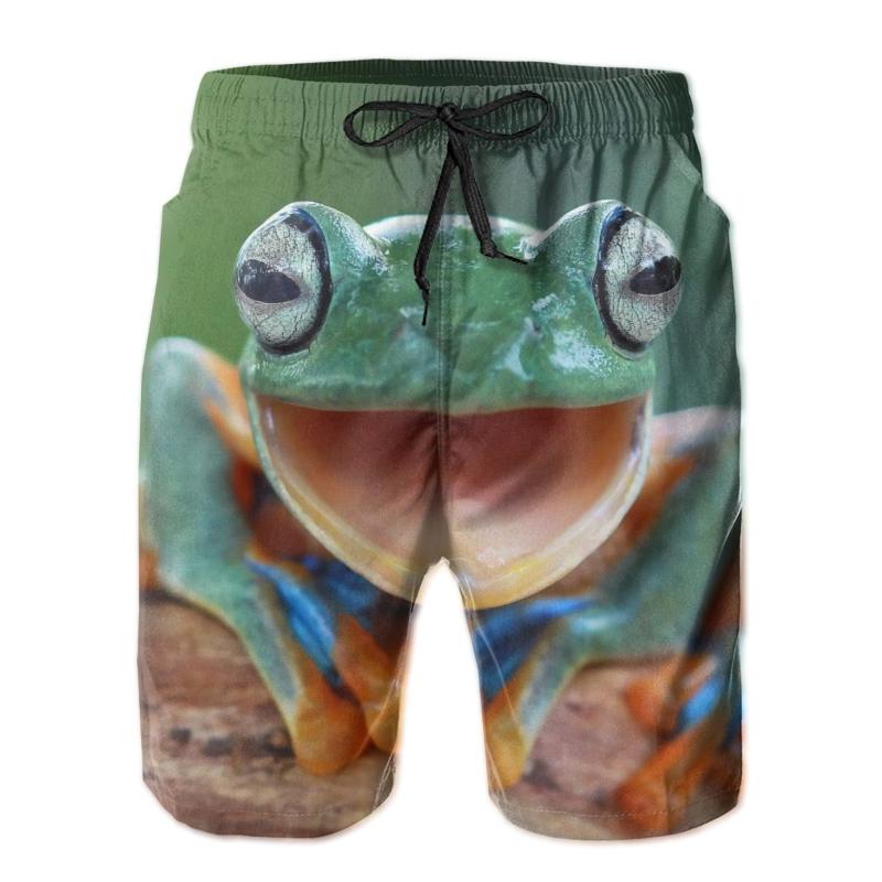 Men's Shorts Frog Mens Swim Trunk Swimwear Bathing Suit Brief Square Leg Board Short, Frog3
Men's Shorts Frog Mens Swim Trunk Swimwear Bathing Suit Brief Square Leg Board Short, Frog3