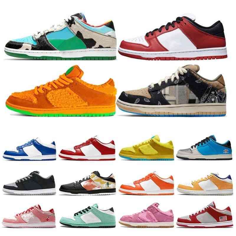 Dunk SB Travis Scotts Running Shoes Red Green White Brand Parachute Beige NB Men Women Skate Sports Shoes Size 36-45
Dunk SB Travis Scotts Running Shoes Red Green White Brand Parachute Beige NB Men Women Skate Sports Shoes Size 36-45