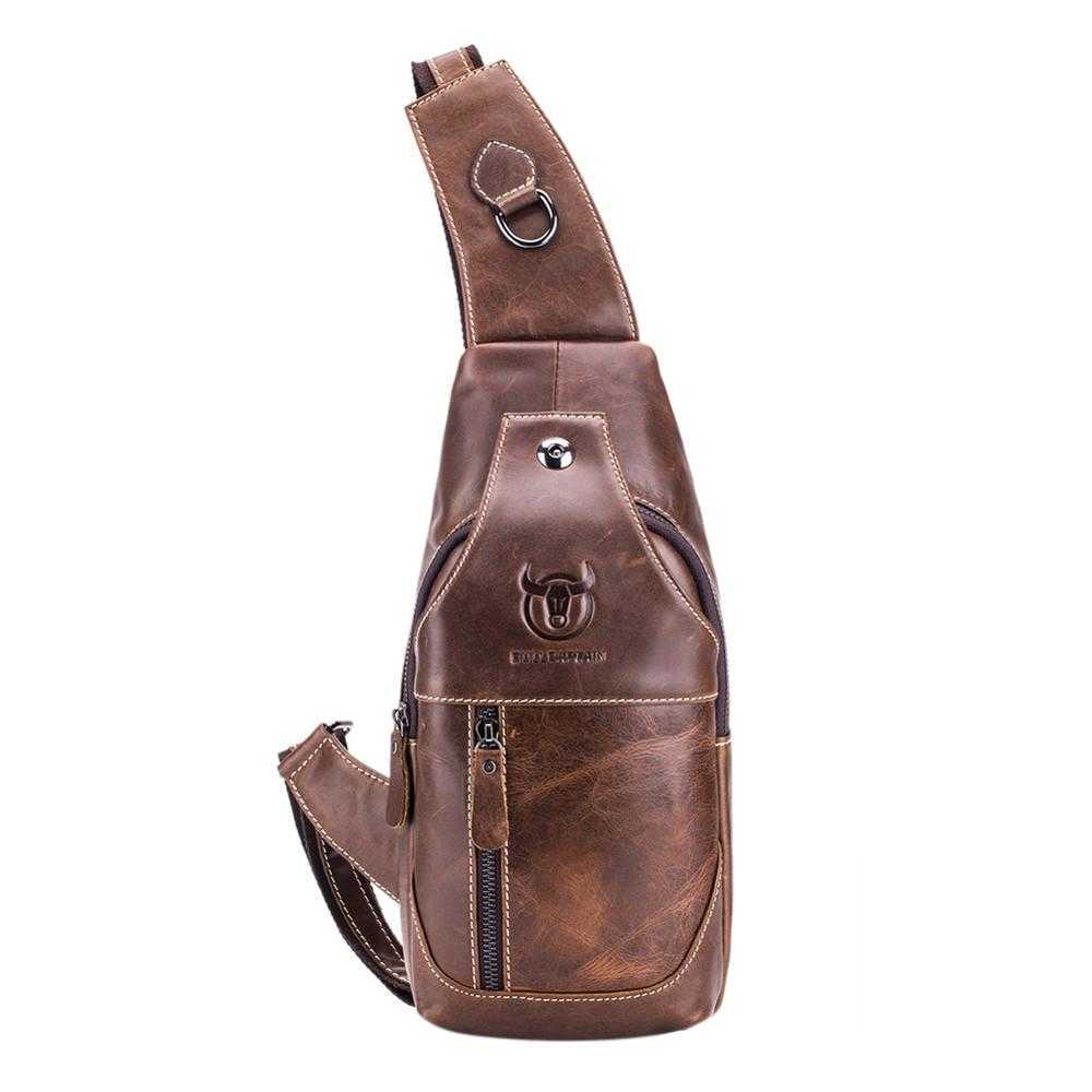 BULLCAPTAIN Retro Men Shoulder Messenger Bags Mochila Brand Design Waist Fanny Chest Packs Fashion Casual Male Crossbody Bag 210708, Brown
BULLCAPTAIN Retro Men Shoulder Messenger Bags Mochila Brand Design Waist Fanny Chest Packs Fashion Casual Male Crossbody Bag 210708, Brown