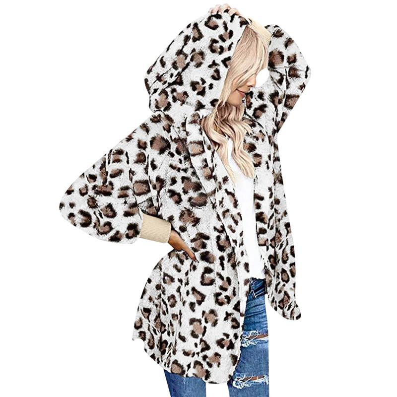 Women's Jackets Ladies 2021 Leopard Print Coat Womens Fashion Flannel Zipper Cardigan Clothes Autumn Plush Hooded Jacket Manteau Femme, White
Women's Jackets Ladies 2021 Leopard Print Coat Womens Fashion Flannel Zipper Cardigan Clothes Autumn Plush Hooded Jacket Manteau Femme, White