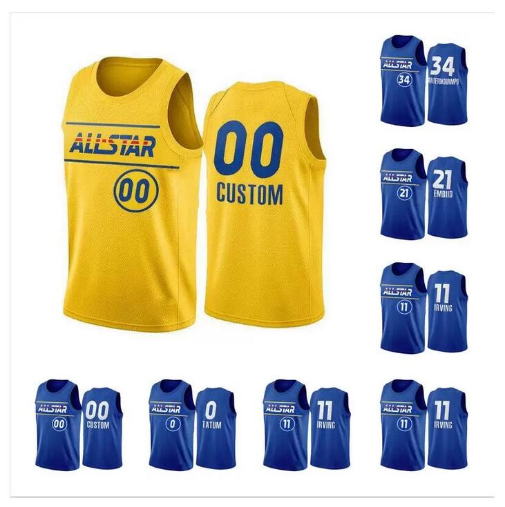 Eastern Conference 2021 All-Star Basketball Kyrie Kevin Joel Irving Kawhi Embiid Bradley Leonard Jayson Beal James Tatum Harden Jerseys, Blue
Eastern Conference 2021 All-Star Basketball Kyrie Kevin Joel Irving Kawhi Embiid Bradley Leonard Jayson Beal James Tatum Harden Jerseys, Blue