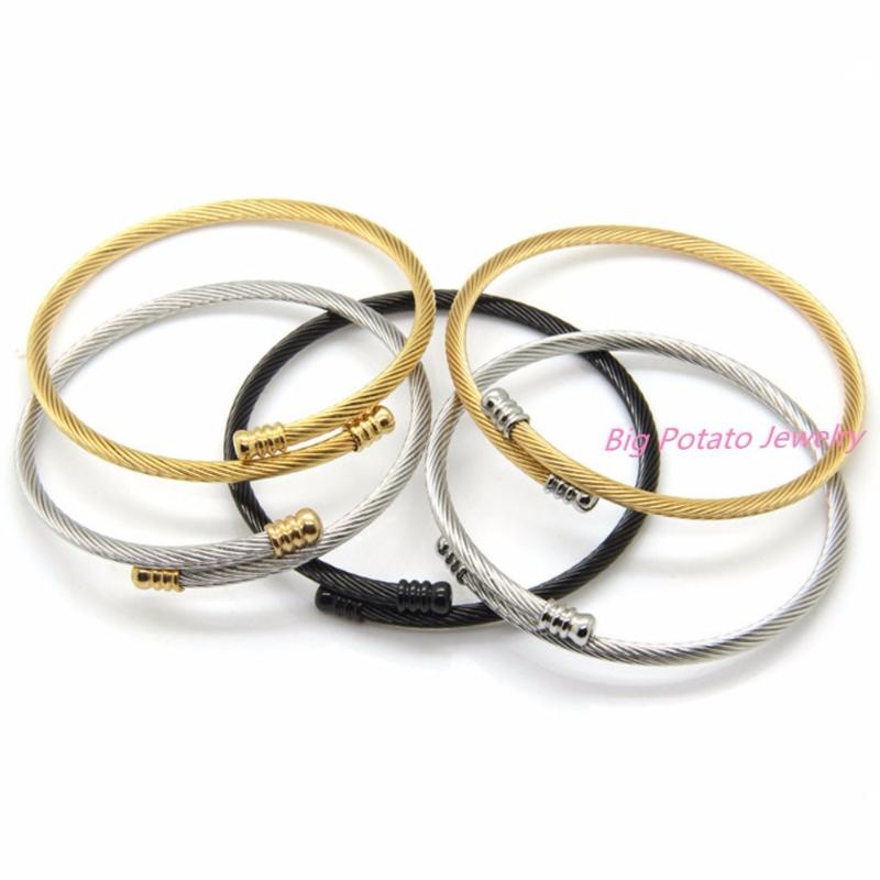 Link, Chain Granny Chic Brand Wire Men And Women Charm Bracelets & Bangles High Quality Stainless Steel Fashion Jewelry, Black
Link, Chain Granny Chic Brand Wire Men And Women Charm Bracelets & Bangles High Quality Stainless Steel Fashion Jewelry, Black