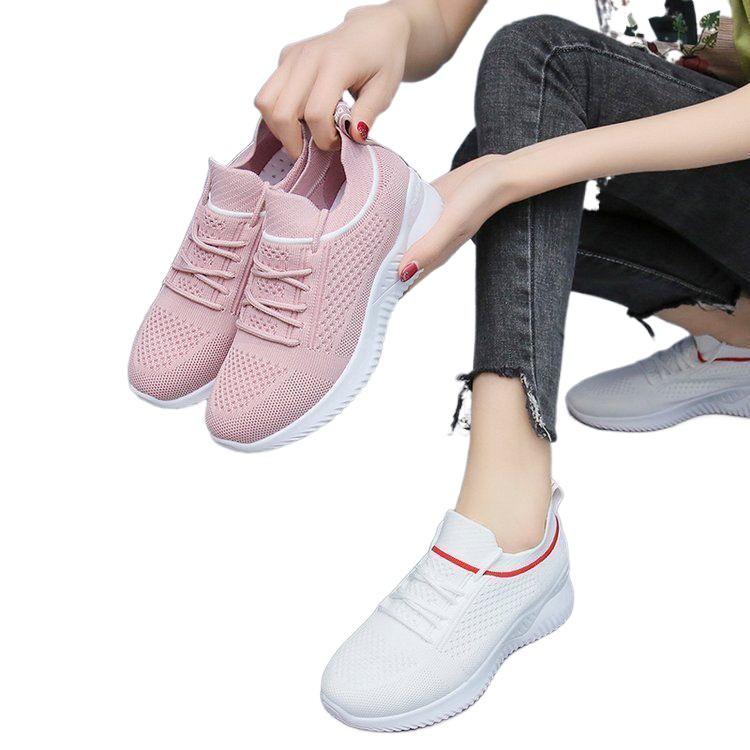 Boots Women's Shoes Flying Woven Sneakers Casual Fashion Trend Single Mesh Breathable Small White, Black
Boots Women's Shoes Flying Woven Sneakers Casual Fashion Trend Single Mesh Breathable Small White, Black