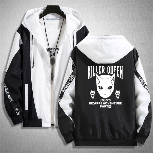 Anime JoJo's Bizarre Adventure Golden Wind Hoodie Clothing Fall Spring Men Star Platinum Killer Queen Cosplay Coat Sweatshirts G0909, 01thin
Anime JoJo's Bizarre Adventure Golden Wind Hoodie Clothing Fall Spring Men Star Platinum Killer Queen Cosplay Coat Sweatshirts G0909, 01thin