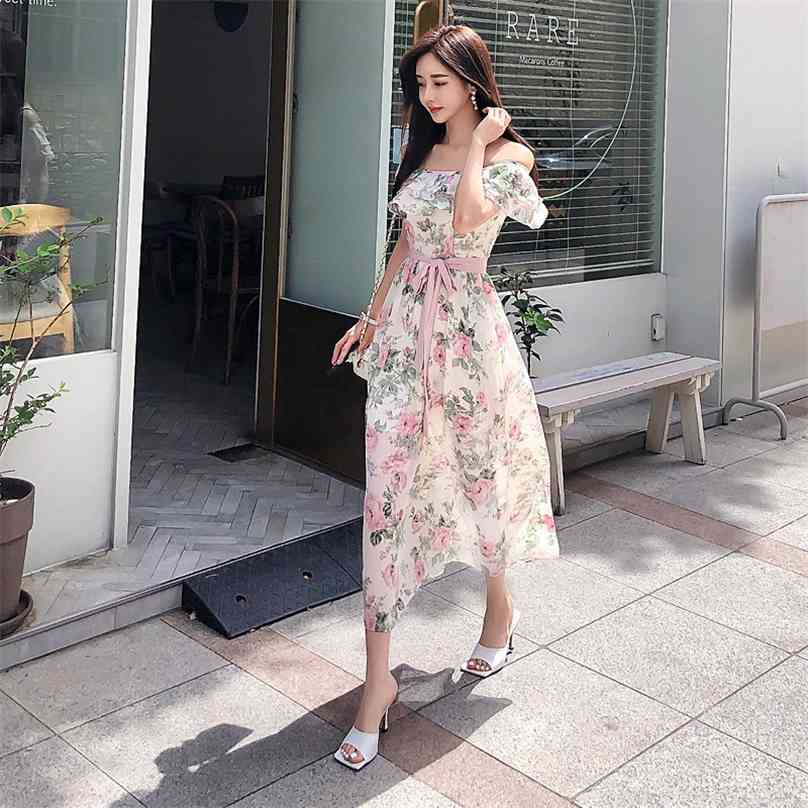 Off shoulder Dress for women Summer elegant flower print Sleeveless Slash neck Sexy Ladies Lace Korea Dresses 210602, Design and color
Off shoulder Dress for women Summer elegant flower print Sleeveless Slash neck Sexy Ladies Lace Korea Dresses 210602, Design and color