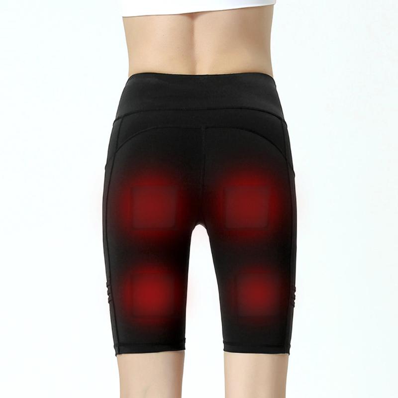 Yoga Outfit Smart EMS High Waist Women Shorts Fitness Sports Summer Jogging Female Casual Skinny Stretch Sportswear