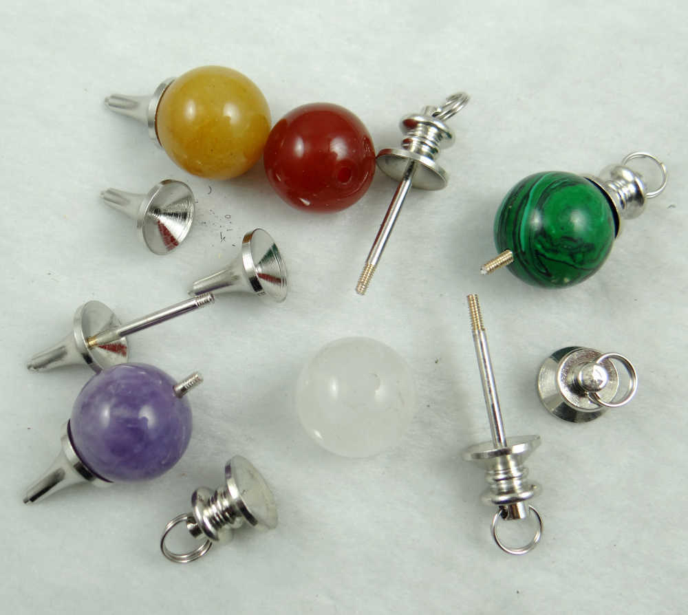 Natural stone lapis tiger eye Opal Turquoises crystal Quartz charm Pendants for diy Jewelry making necklaces Accessories10pcs 211012