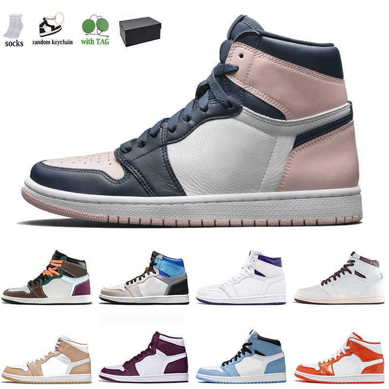 1s Basketball Shoes 1 Men Women Jumpman Atmosphere Bubble Gum Top Quality Bordeaux University Blue High OG Obsidian Retro Outdoor Sports
1s Basketball Shoes 1 Men Women Jumpman Atmosphere Bubble Gum Top Quality Bordeaux University Blue High OG Obsidian Retro Outdoor Sports